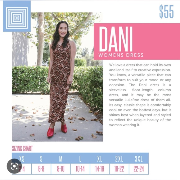 Lularoe Dani Maxi Dress - Picture 5 of 5